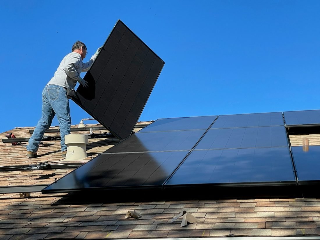 Solar installation and panels